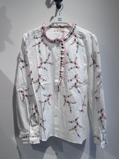 LECOCO SKJORTE, LENEA WHITE