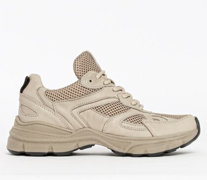 BUKELA SNEAKERS, MATT BEIGE