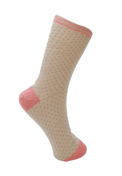 BLACK COLOUR STRØMPER, LOLLY DOT GOLD