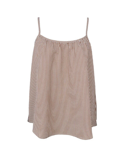 BLACK COLOUR TOP, CATHERINE STRAP CAMEL