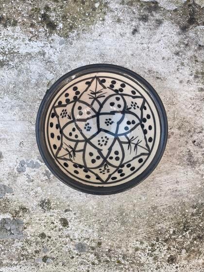 WETENDORF KERAMIK SKÅL, HELLE     (Ø: 9 cm)