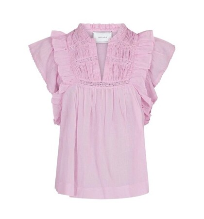 NEO NOIR TOP, JAYLA S VOILE ROSE