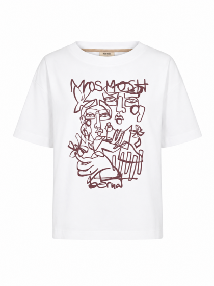 MOS MOSH T-SHIRT, BERNAT WHITE