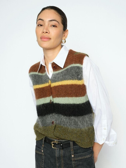 MOS MOSH VEST, ESTI STRIK  ROSIN