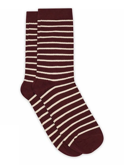 MP STRØMPER, 77715-1451 WINE RED