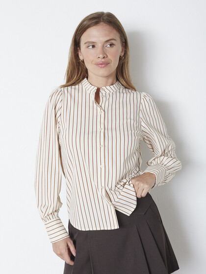 CO´COUTURE SKJORTE, SORIN STRIPE BONE