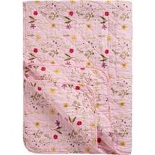 IB LAURSEN VATTÆPPE, 07927-00 QUILT ROSA M/BLOMST