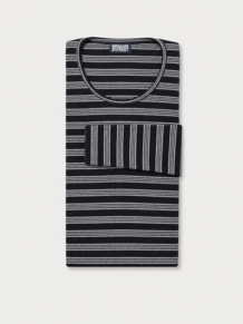 NØRGAARD PÅ STRØGET T-SHIRT, 101 BW BLACK/ECRU