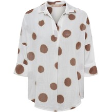 MARTA BLUSE, 851928 RIVA BROWN