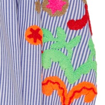 MARTA SKJORTE, 268191 BLUE DENIM STRIPE