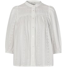 LOLLYS LAUNDRY BLUSE, JUNE WHITE