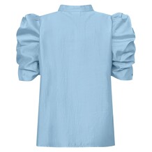GOSSIA BLUSE, ANNSOFI LIGHT BLUE