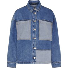 MARTA SKJORTE, MDC238-V9079A BLUE DENIM