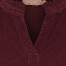 MARTA FLØJLS BLUSE, 2518115V BORDEAUX