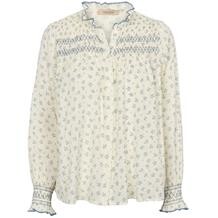 LECOCO SKJORTE, ISLA SMOOTH BLUE