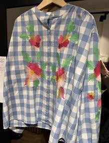 QNUZ  BLUSE, BOHEME COTTON ECRU