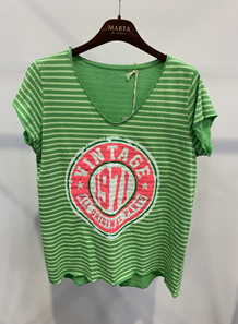 MARTA T-SHIRT, 1530 GUCCI STRIPE