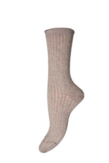 MP STRØMPER, 79614-489 BRUN ULD