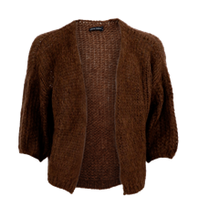 BLACK COLOUR CARDIGAN, CASEY COFFEE
