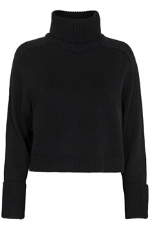 CO' COUTURE STRIK, MERO CROP BLACK