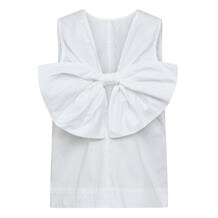 CO' COUTURE TOP, SANNA BOW HVID