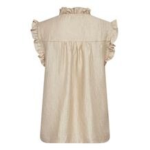CO' COUTURE TOP, TASSY FRILL BISQUI