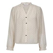 CO' COUTURE SKJORTE, DALLY DOT OFF WHITE