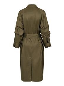 NEO NOIR TRENCHCOAT, MARCARENA DUSTY ARMY