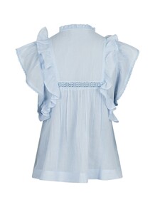 NEO NOIR TOP, JAYLA S VOILE LIGHT BLUE