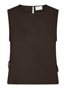 NEO NOIR TOP, SVETLANA DARK BROWN