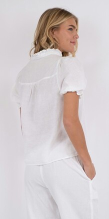NEO NOIR BLUSE, ODESA WHITE