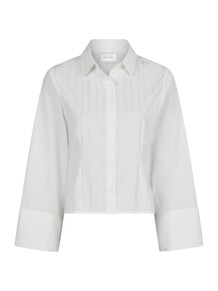 NEO NOIR SKJORTE, ROSA SOLID WHITE