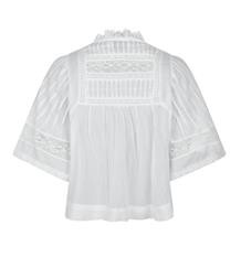 NEO NOIR BLUSE. SIAMA VOILE HVID