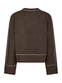NEO NOIR STRIK, ROEME STITCH BROWN MELANGE
