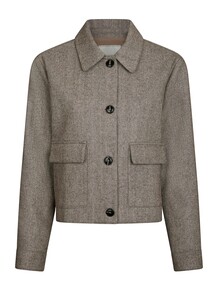 NEO NOIR JAKKE, ROMANA DUSTY BROWN
