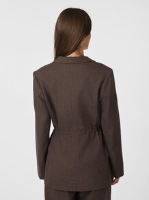 NEO NOIR BLAZER, JEMMIE BROWN MELANGE