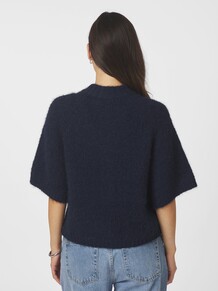 NEO NOIR STRIK CARDIGAN, BENUTA NAVY