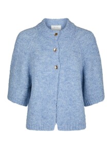 NEO NOIR STRIK CARDIGAN, BENUTA DUSTY BLUE