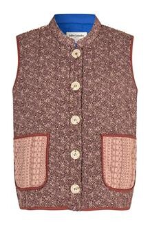 LOLLYS LAUNDRY VEST, CAIRO 74 FLOWER PRINT