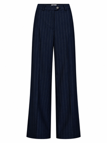 CO' COUTURE BUKSER, GABIE PIN WIDE NAVY