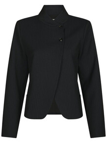 NEO NOIR BLAZER, TIRIA SLIM PINSTRIPE DARK NAVY
