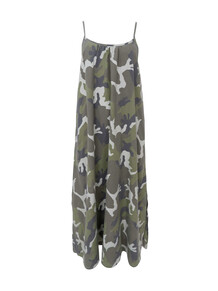 BLACK COLOUR KJOLE, MINNA CAMOUFLAGE