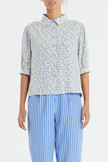LOLLYS LAUNDRY SKJORTE, ZOE FLOWER PRINT