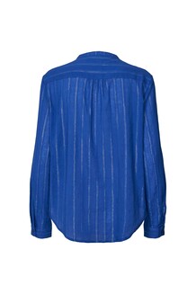 LOLLYS LAUNDRY SKJORTE, LUX BLUE