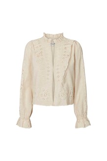 LOLLYS LAUNDRY BLUSE, DAVENPORT ECRU
