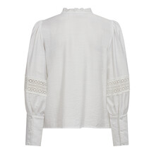 CO' COUTURE SKJORTE, ANGUS LACE WHITE