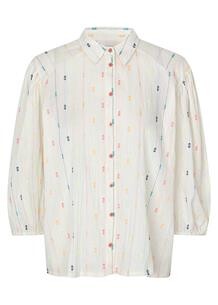 LOLLYS LAUNDRY SKJORTE, HEIDI CREME