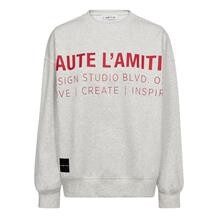 HAUTE L´AMITIÉ SWEATSHIRT, STUDIO PEARL MELANGE
