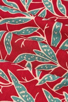 KING LOUIE BLUSE, PEREIRA CHILI RED