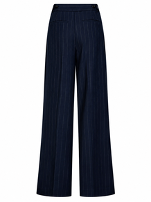 CO' COUTURE BUKSER, GABIE PIN WIDE NAVY